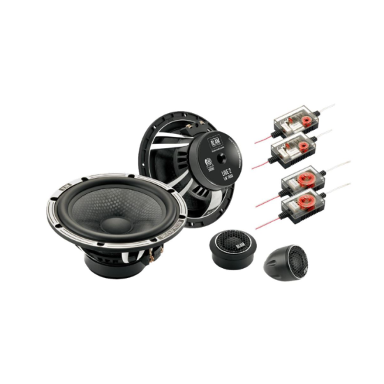 BLAM LIVE 165 A - Acoustic Zestaw głośników o średnicy wooferów 16,5 cm, 2-drożny - 2 Ohm, 70 / 140 W